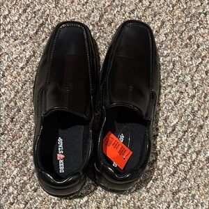 Deer Stags Men's Black Loafers